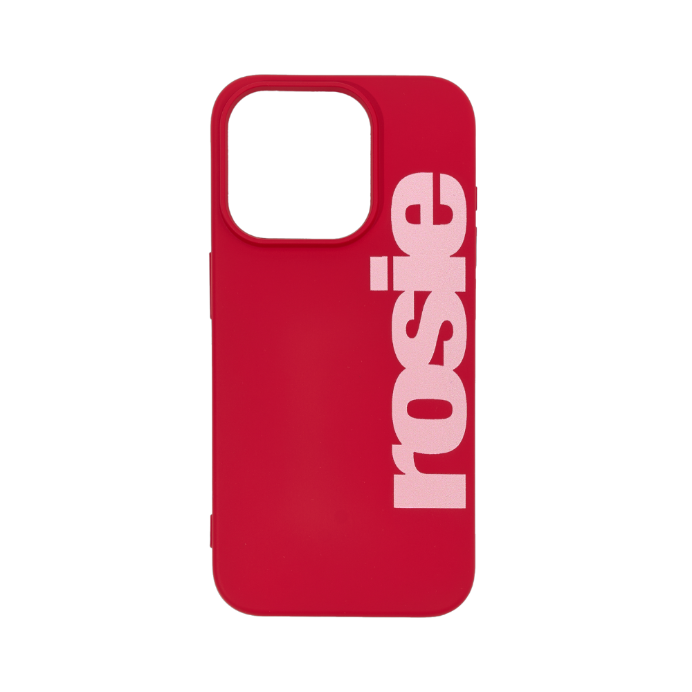 Red rosie Color Phone Case