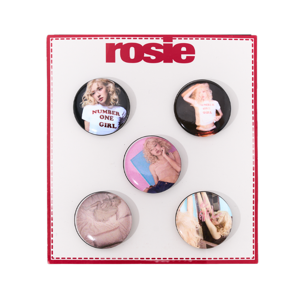 rosie Pin Button Set A