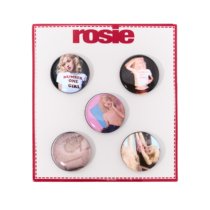 rosie Pin Button Set A